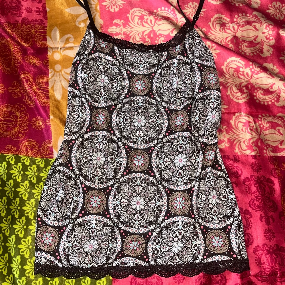 cute patterned top